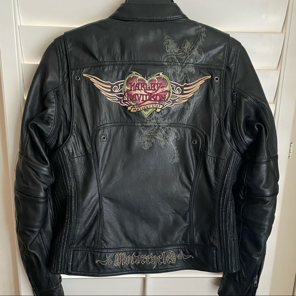 Harley Davidson Womens Leather Jacket EVANGELINE​​​​​​​​​